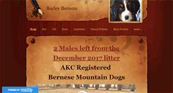 Desktop Screenshot of burleyberners.com